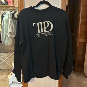 Black TTPD Sweatshirt